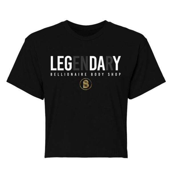 LEGENDARY LEG DAY - WOMEN'S CROP T-SHIRT - $4B9P78$ Thumbnail